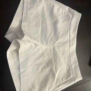 Express white shorts